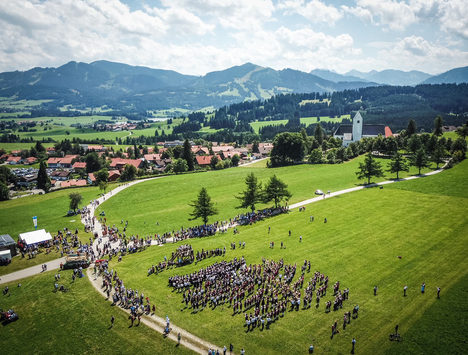 Aus der Chronik der Musikkapelle Mittelberg-Faistenoy - 2019 Musikfest zum 150-jährigen Jubiläum